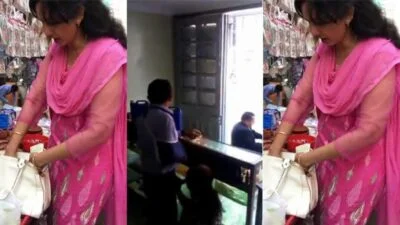 Amateur wife blowjob Shopkeeper Recorded in CCTV Camera