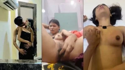 Freak Horny Babe Fingering with Vibrator and Asshole Hard Fucking With Bf