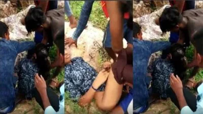 teen girl gangbanged porn Indian Dehati Outdoor Sex